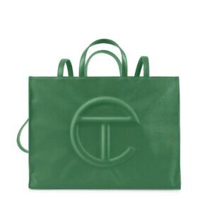 NWT TELFAR Large Shopping Bag | Leaf (GREEN)